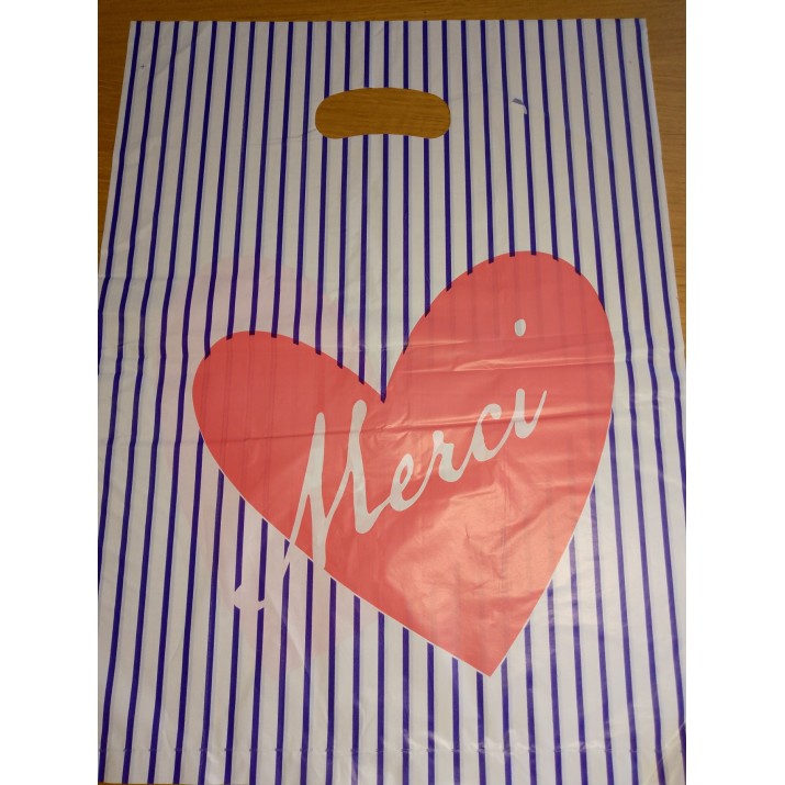 чанта Merci, р-р 30х40см,вътрешна дръжка