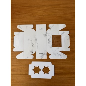 Опаковка за 2 мъфина с прозорец Sweet Time Cake