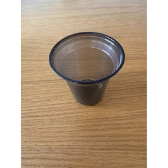 Чаши 330–413 ml Черни – 50 бр.за Фреш, Смути, Мляко и Чай
