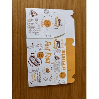 Кутия за меню Fast Food 