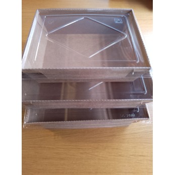 кутия Kraft с PP капак 1600ml кутия Kraft с PP капак 1600ml