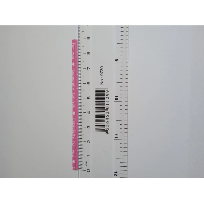 хартиени връзки WIRE TIES розови 8.6mm с надпис