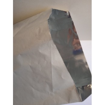  Хартиен плик с алуминево фолио / ALU / бял размер  16.5х4х31.5см.