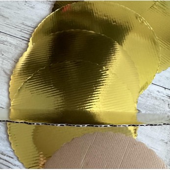 Подложка за торта Ф 19см (златна)