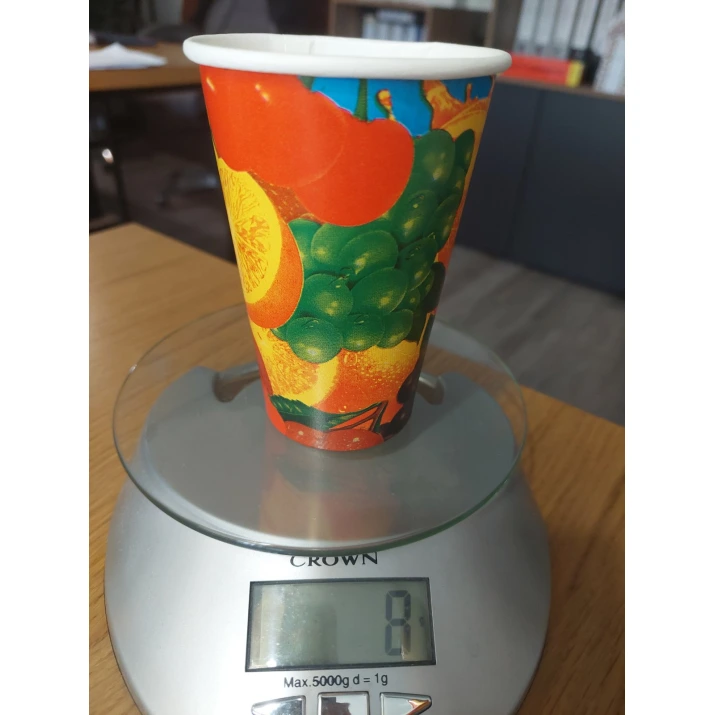 Картонени чаши 12OZ ПОРТОКАЛИ, 50бр/стек.