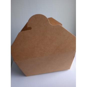 Кутия за храна кафява 800ml ( 50бр/ст) Кутия за храна кафява 800ml ( 50бр/ст)