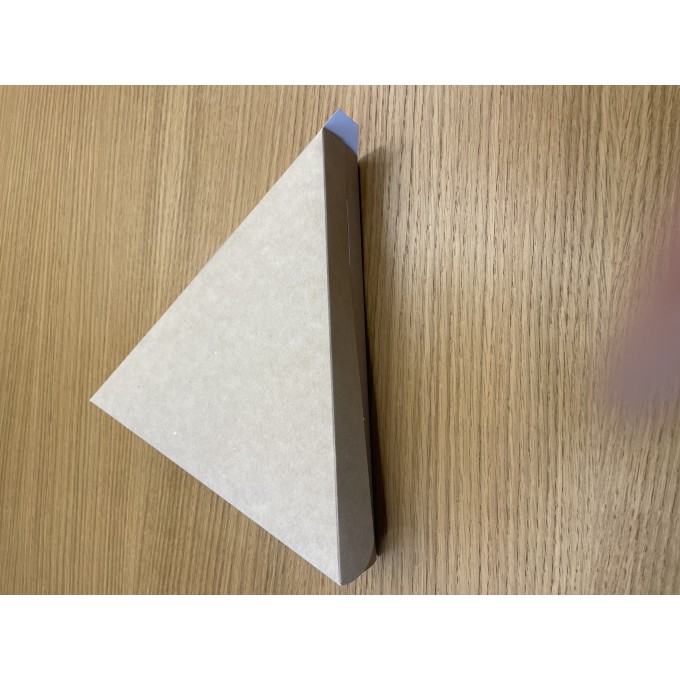 Кутия триъгълна за парче пица 
