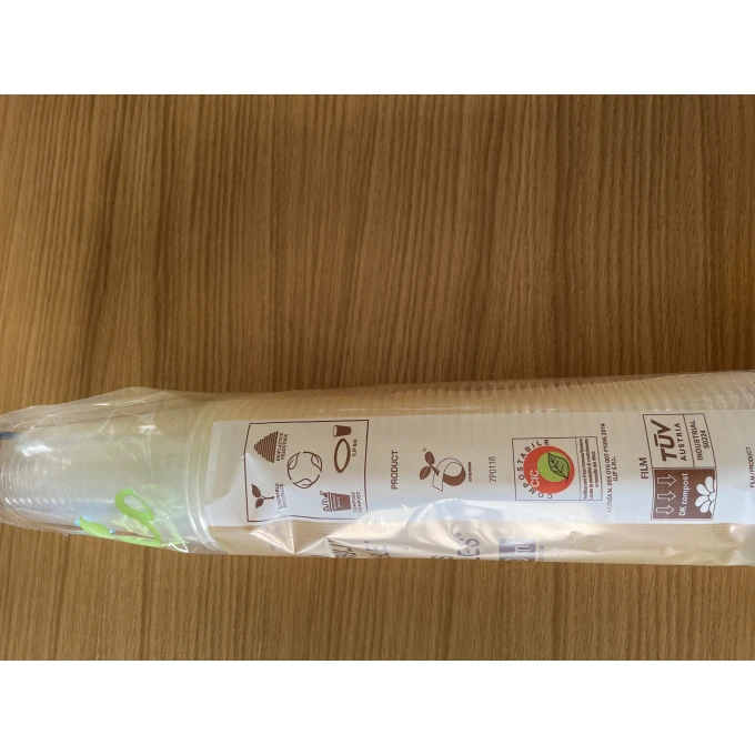Био разградима чаша 500мл - 650мл за студени напитки Compostabile