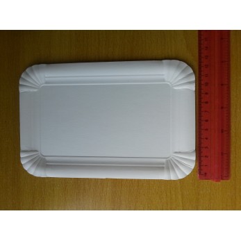 Картонена чинийка размер 13х20см -  10бр/пакет