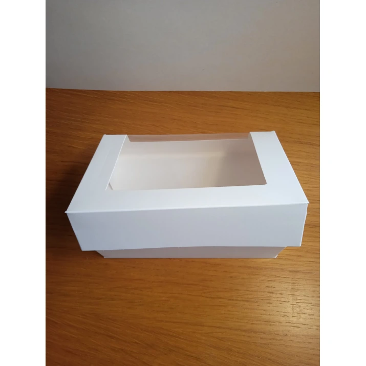 Суши кутия бяла 16.5х11.5sm, височина 4sm