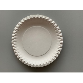 Картонена чинийка кръгла с размер Ф18см, 50р/пакет
