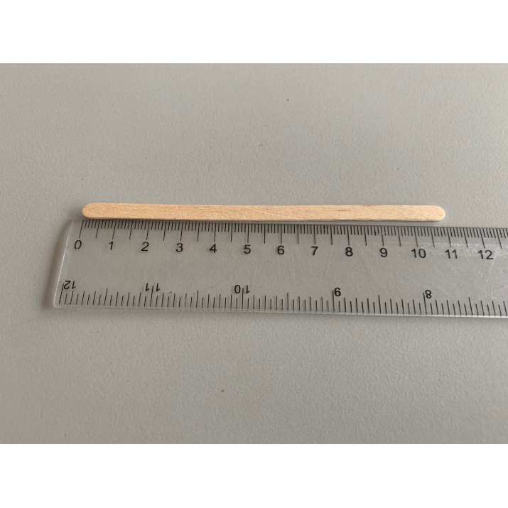 Дървена еко бъркалка (къса)110 мм.