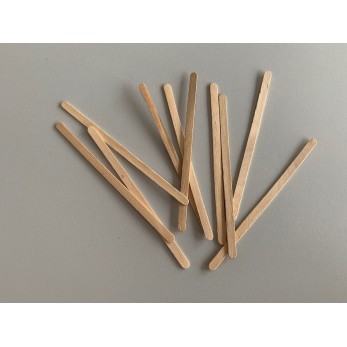 Дървена еко бъркалка (къса)110 мм.