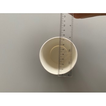 Картонени чаши 8OZ -  двуслойни оребрени  за еднократна употреба. (30бройки)