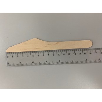 Нож дървен еко 100бройки в опаковка