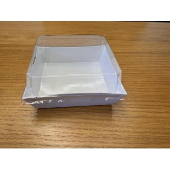 Кутия за парче торта, сладки, пасти,кексчета, мини сандвичи...