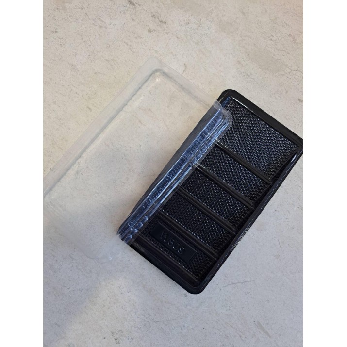 Картонена опаковка Сърце за 6брой мъфини, кексчета, курабийки, целувки и други видове сухи сладки....