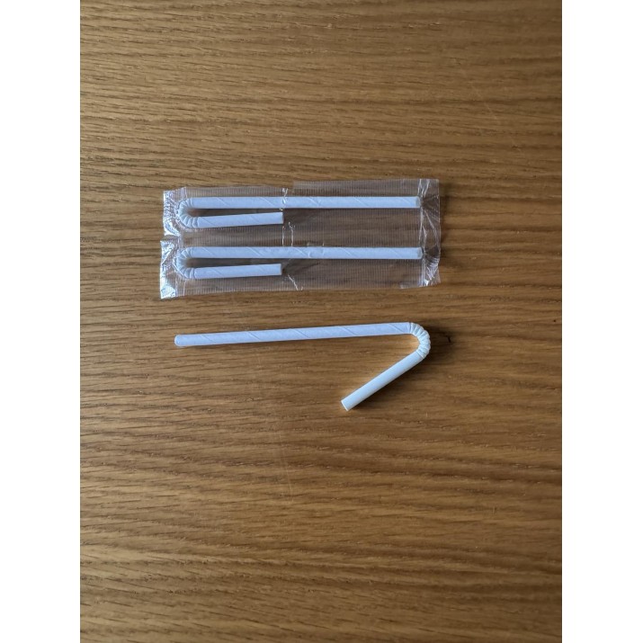 Хартиена сламка 10см, подходяща за детски (плодов)сок, мляко, смути...... Хартиена сламка 10см, подходяща за детски (плодов)сок, мляко, смути......