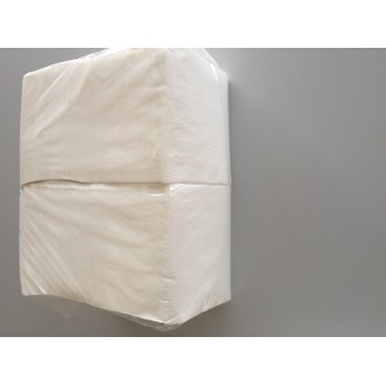 Салфетки бели в опаковка:500бр/пак