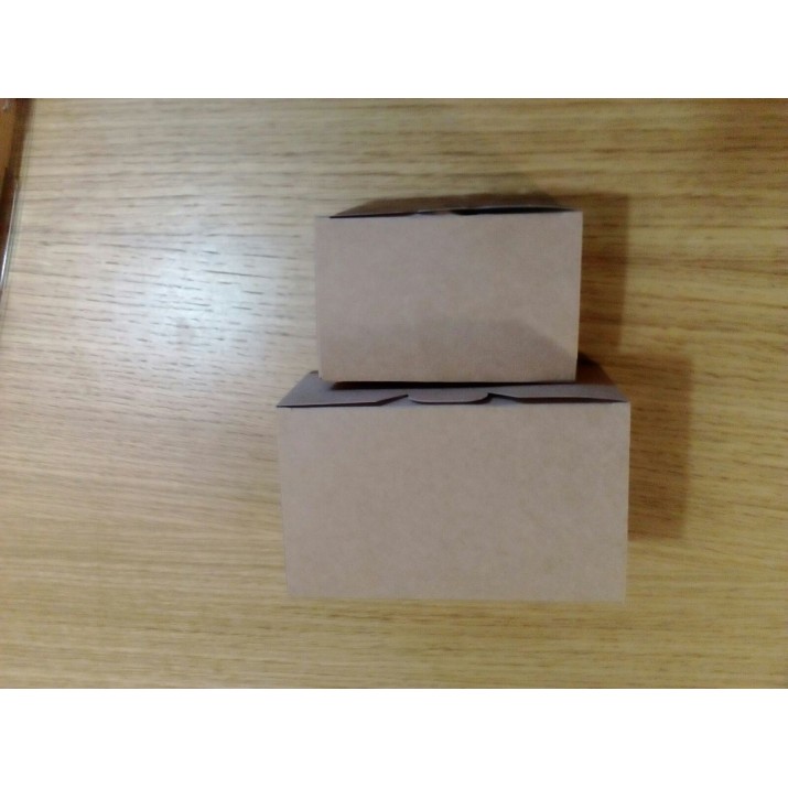 Картонена опаковка (кутия)Eco Fast Food Box S/малка/ за хапки, пилешки крилца, картофки...