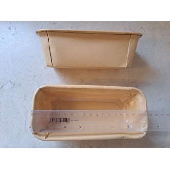 форма за печена на козуначено руло,кекс и щолен "Kraft"  р-р 185mm/85mm х h38mm