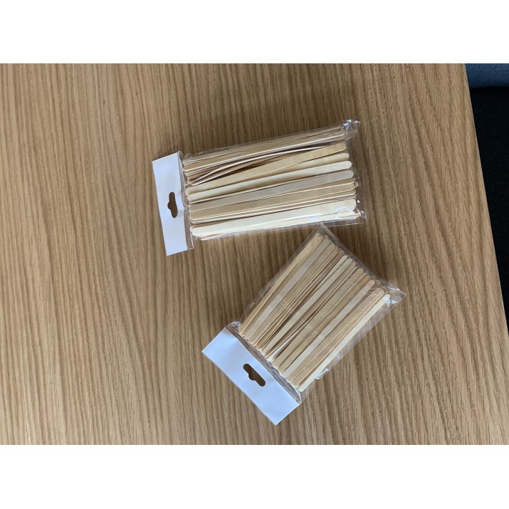 Дървени бъркалки за кафе 14см, 100бройки в опаковка