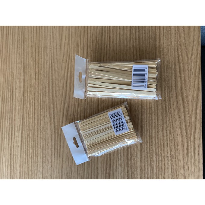 Дървени бъркалки за кафе 14см, 100бройки в опаковка