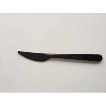 Нож  черен (100бройки)