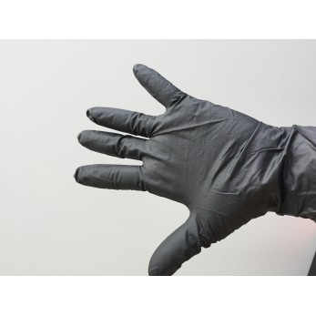 Ръкавици черни нитрил размер L