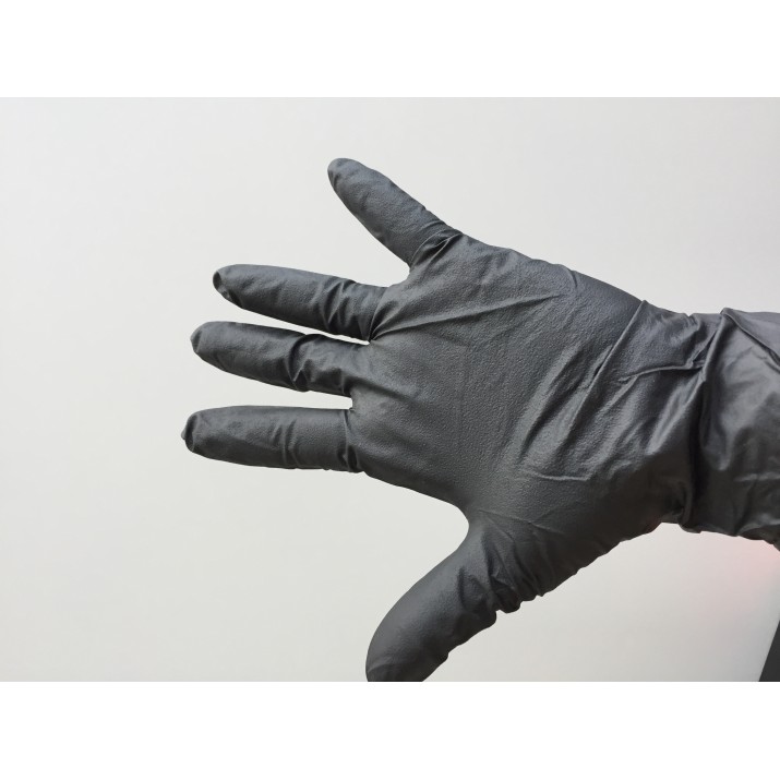 Ръкавици черни нитрил размер M