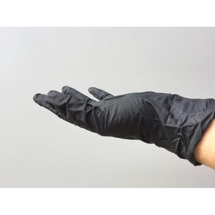 Ръкавици черни нитрил размер S