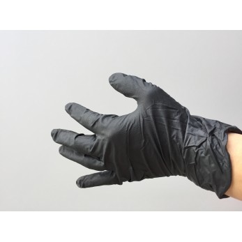 Ръкавици черни нитрил размер XL