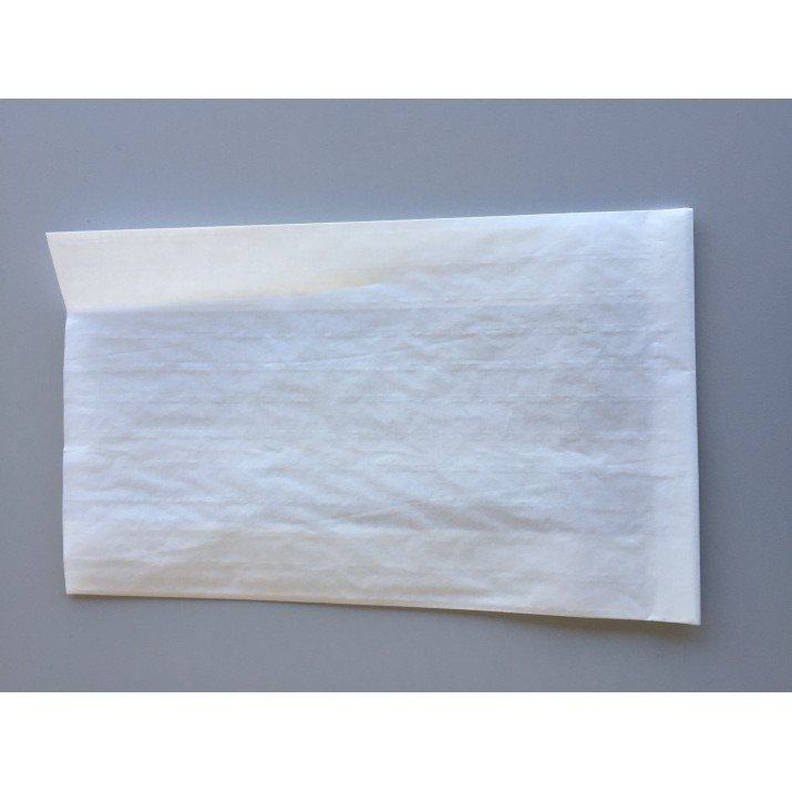 Маслоустойчив хартиен плик термо-грил 17х28см+две фалти х7см
