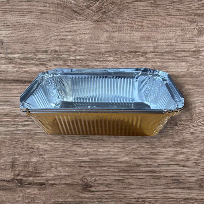 алум.съд 743L, р-р 200х 120 х 50мм, 125бройки в пакет