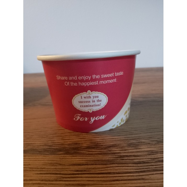 Кофичка за сладолед средна 10OZ, 50бр/пакет