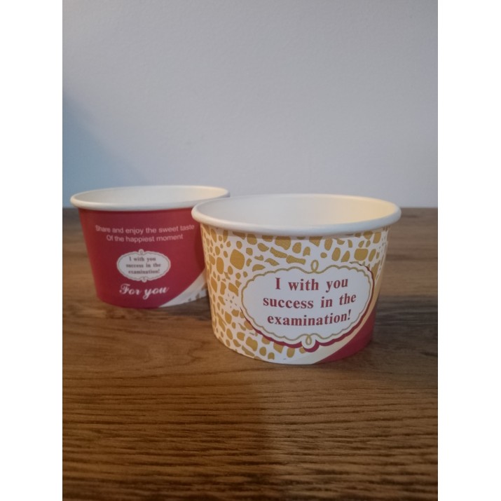 Кофичка за сладолед средна 10OZ, 50бр/пакет