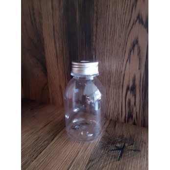 Бутилка за фреш, смути, лимонада 260 мл с капаче и отвор за сламка