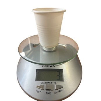 Био разградима чаша 7 OZ БЯЛА, 50 бр/пак.