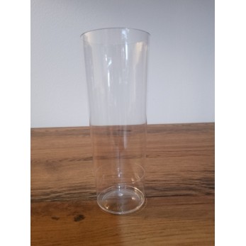 чаши 200ml Ит.  КРИСТАЛ (дълга), h15см х d 5.5см, 8бр/пак.