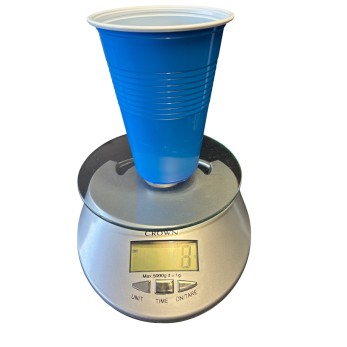 Чаши 500ml Синя , 50бройк в стек