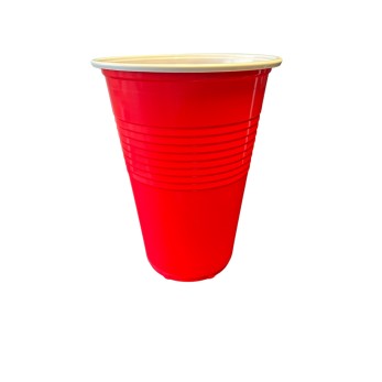 Чаши 500ml Червена , 50бройк в стек