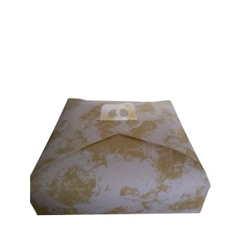 Кутия за торта с дръжки  40х40хh17sm