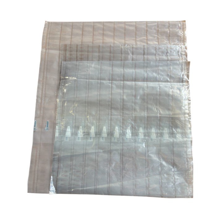 плик LDPE+РА с капакQbag, 25х13см+3, 500бройки