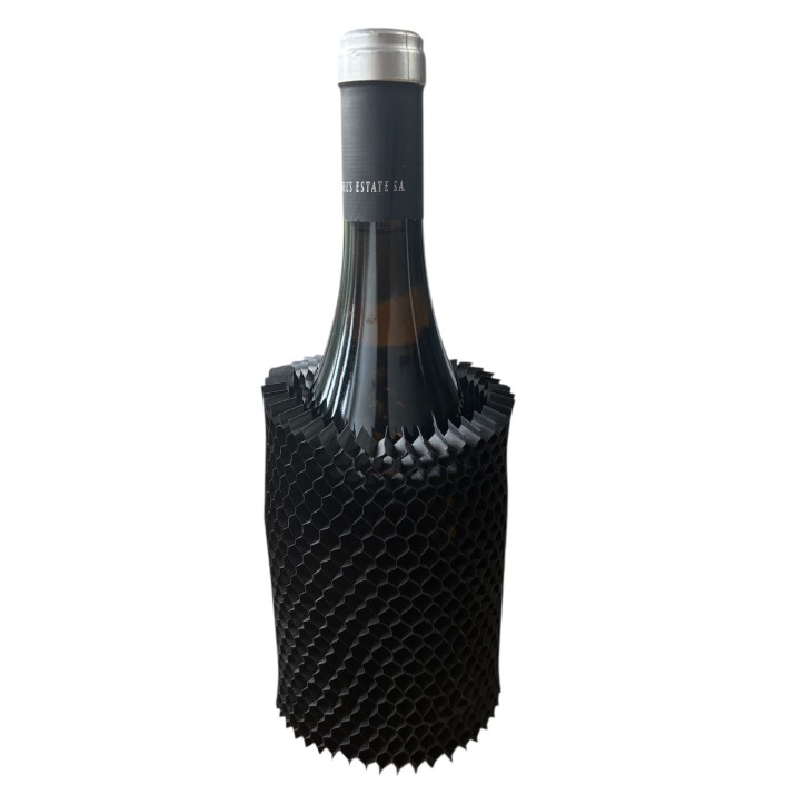 хартия за опаковане Пчелна 1х20х45 цвят черен