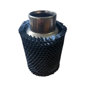 хартия за опаковане Пчелна 1х20х45 цвят черен