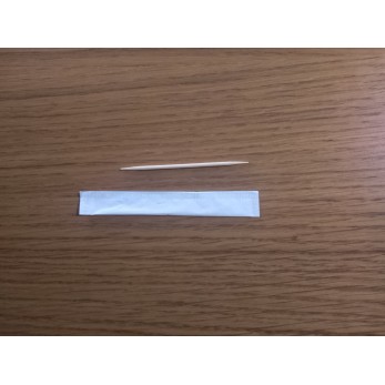 Клечки за зъби,единично опаковани в хартия,500бр/кутия