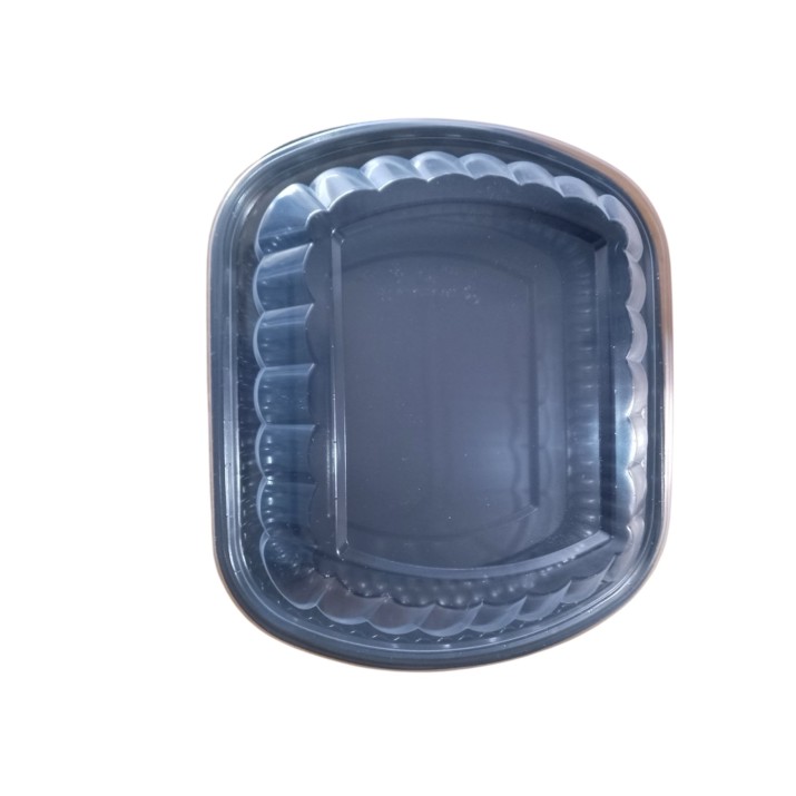 черна кутия с 1 отделения РР с проз.капак, 50бр.в пакет