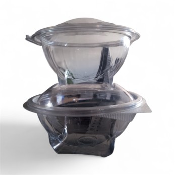 контейнер 360ml - 12OZ ,за салата (скачени дъно и капак)