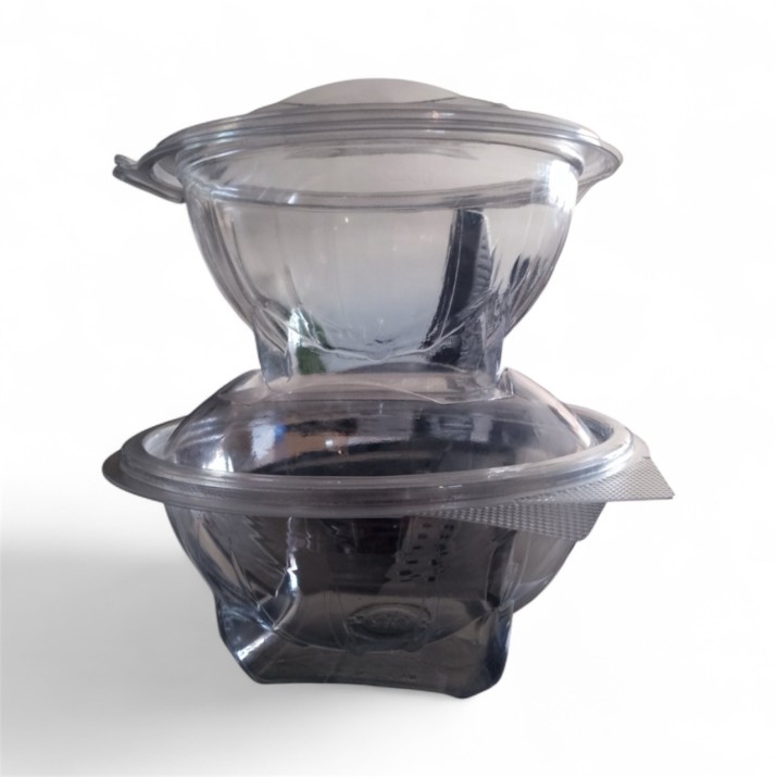 контейнер 480ml - 16OZ ,за салата (скачени дъно и капак)