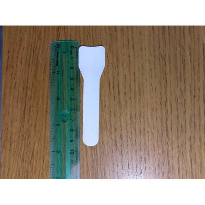 Лъжичка за сладолед (хартиена,БЯЛА)